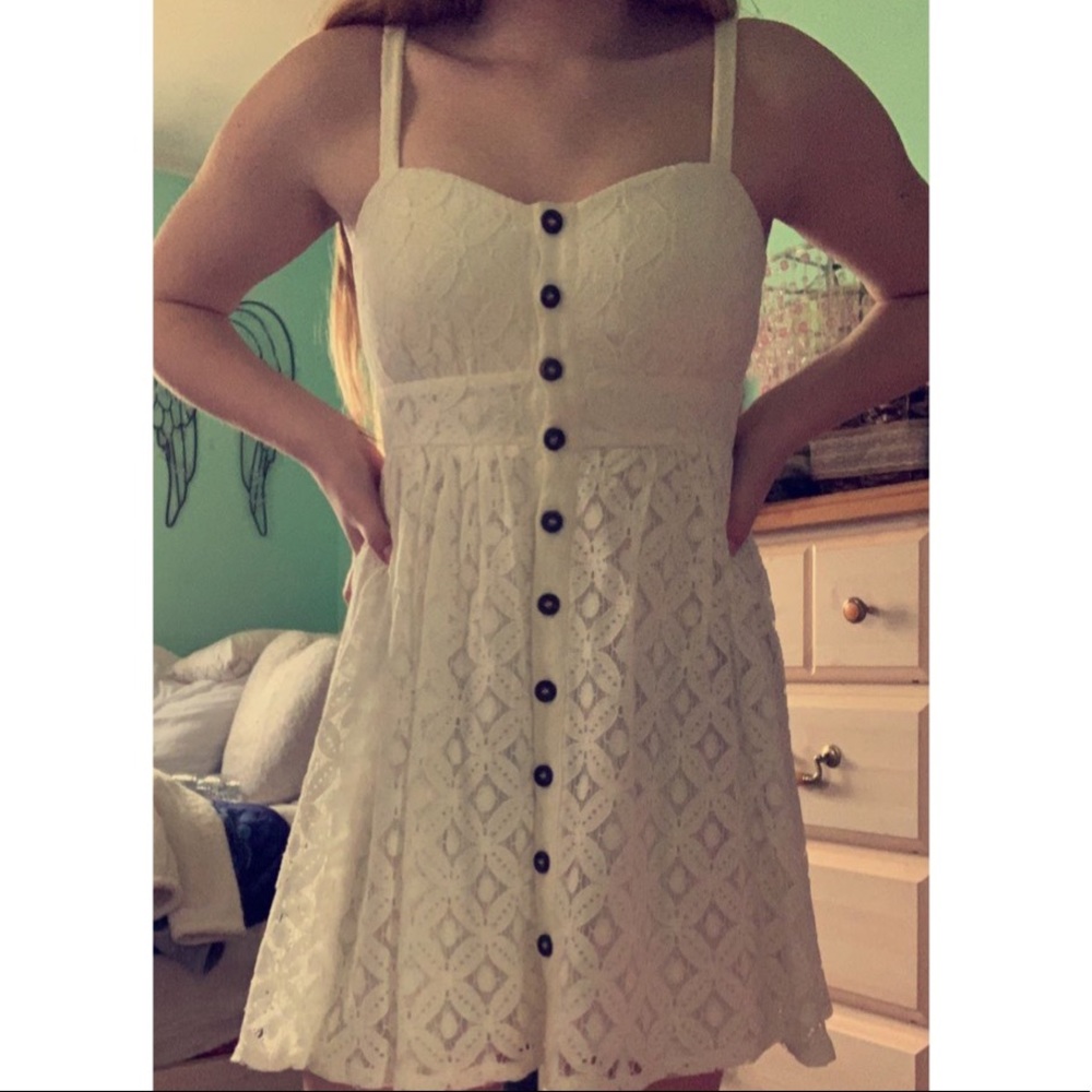 White Charlotte Russe dress